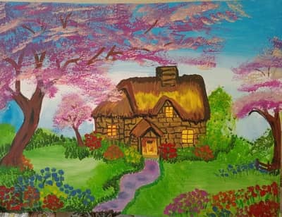 Beautiful canvas painting