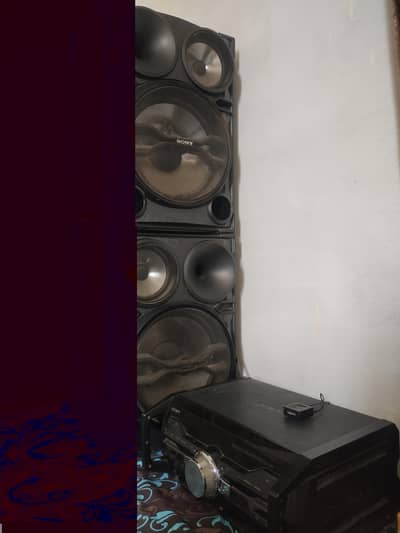 Sony Speakers With Amplifier