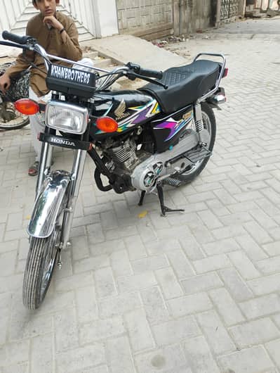 HONDA 125 2022 KARACHI NUMBER