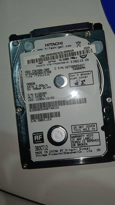 SATA Hard disk 500GB