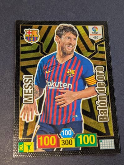 MESSI COLLECTIBLE TRADING CARDS