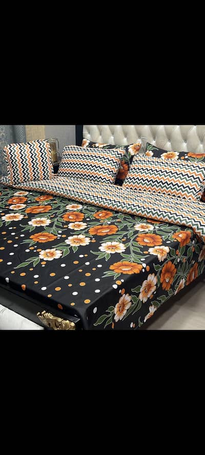 7 Pcs Comforter Sets Cotton Mix Stuff