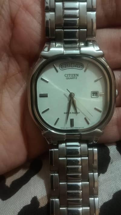 Original Citizen Vintage Japan Quartz Day-Date Watch | Cal. 6150
