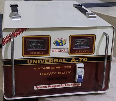 Universal Voltage Stabilizer A-70(ENERGY SAVER)7000 WATTS