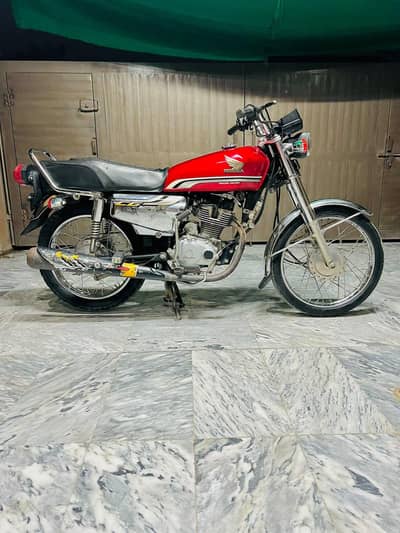 Honda125  self start