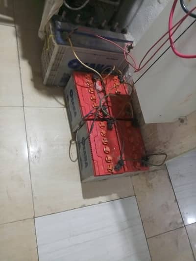used lead acid batteries , 1 tubler 185 S 4 Osaka 100 A