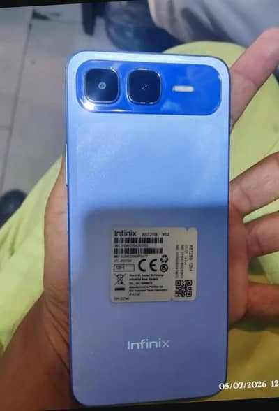 infinix smart 10 plus complete box  4+4=8/128