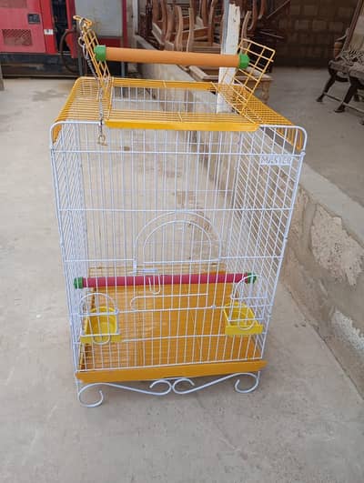 cage for tamed bird