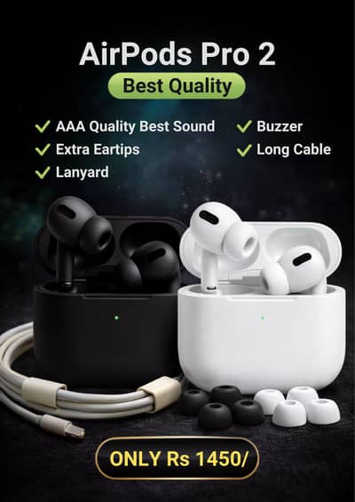 airpods second gen AAA quality Best sound