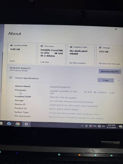 hp laptop