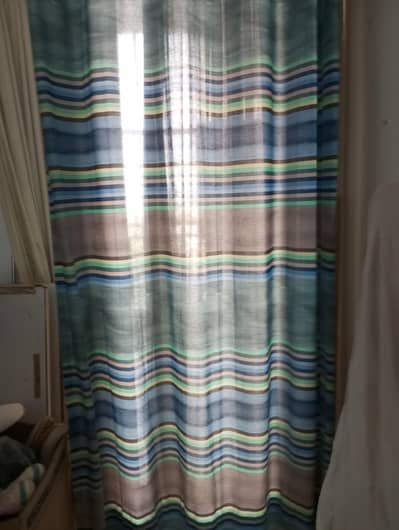 cotton curtains best condition