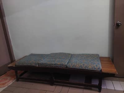 3 seater sethi pure wooden made
