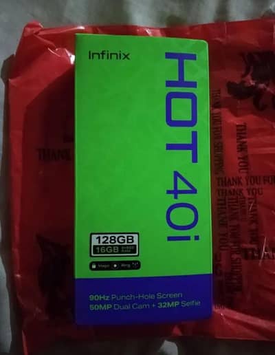 infinix hot 40i 8/128