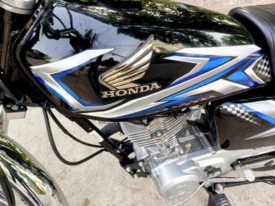 Honda CG 125 2024/2025 Black Totally Genuine lush condition for sale