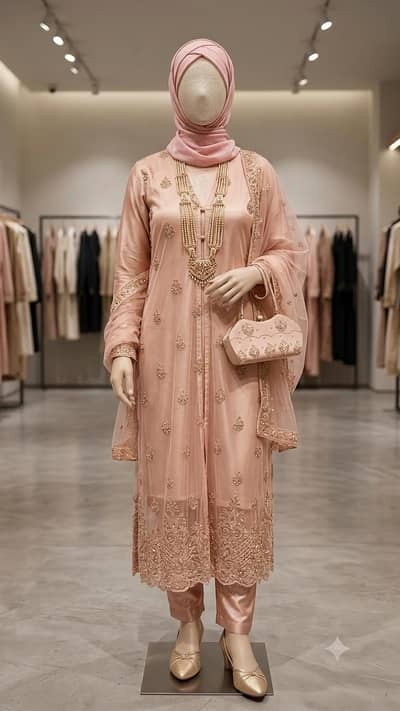 Wedding Wear Coat Style Dress