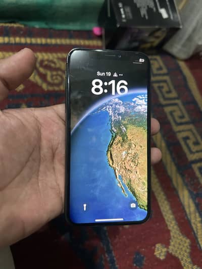 iPhone X pta official 256 battery service