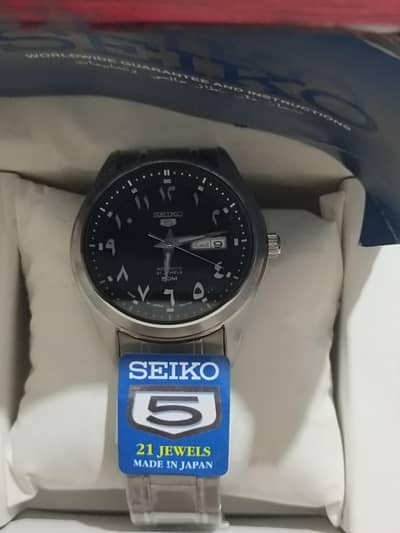 Seiko 5 Automatic big dial made in japan
