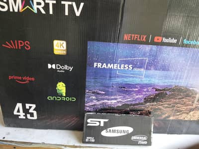 Samsung 43" Smart LED TV – Brand New & Sealed