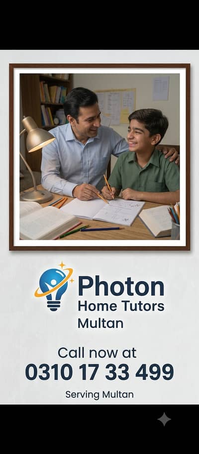 Providing highly experienced tutors at your own home. .