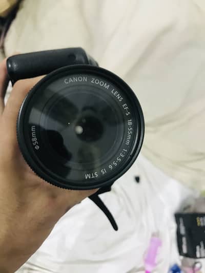 Canon 600D camera with 18-55 lens