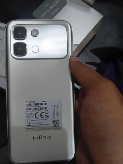 Infinix note edge only box open available 10 by 10 condition