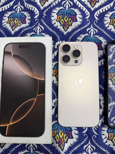 IPhone 16 pro with box