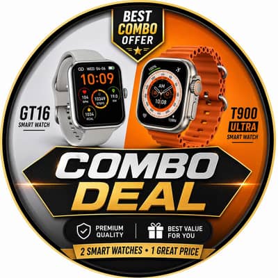 T900 and gt16 smart watches combo deal  Double smart watches Low value