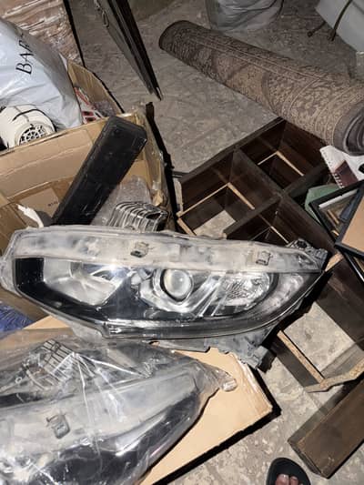 Civic x 2018 front lights