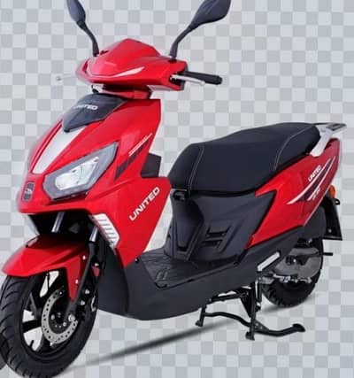 United 100 petrol scooty