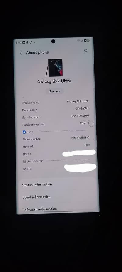 Samsung Mobile S22 Ultra