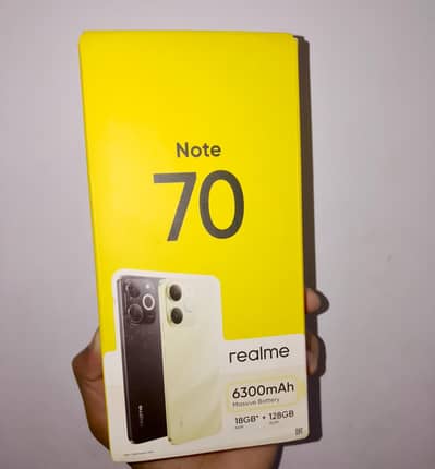 Realme note 70