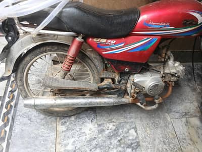 United bike for sale. . front back new tyres 2no new mud gurd