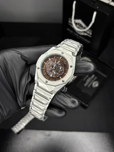 Hublot Classic Fusion Chronograph luxury watch.