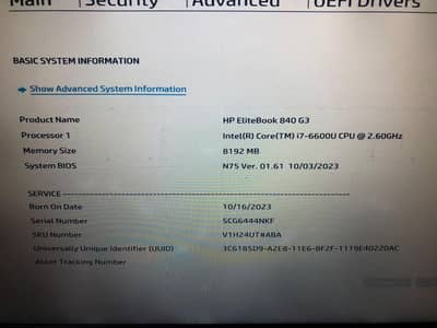 Hp elitebook g series