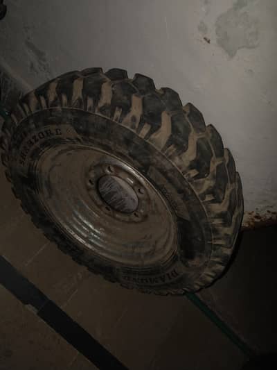 tyre with rim
