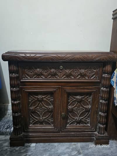 Complete Bed Set(Side tables and Dressing)