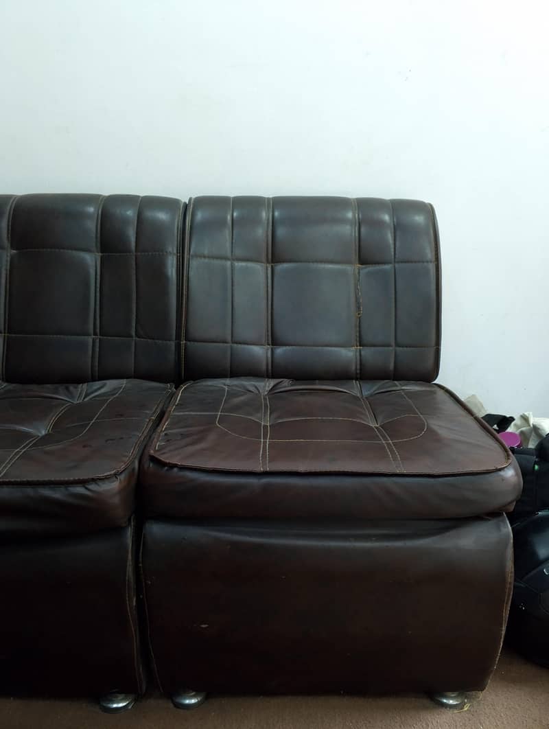 Two 1 Seater Sofas 1