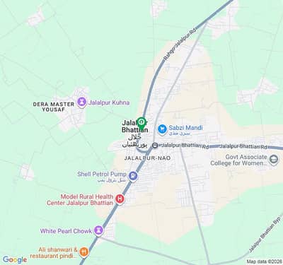 6 Marla Commercial Plot for Sale in Jalalpur Bhattian Mazco Chowk