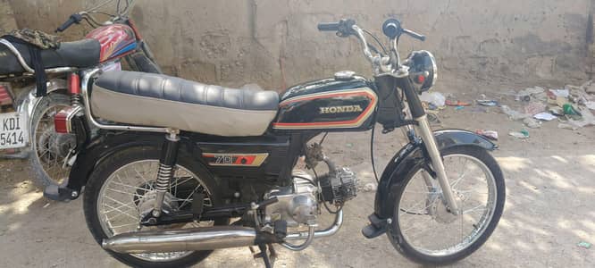 Honda Cd 70 | 1982 model | Karachi Number
