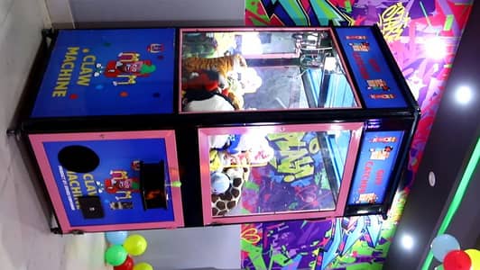 toy Catcher ( vending machine), bike stimulator, sonic