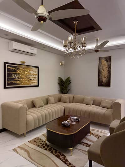 L-shaped sofa available