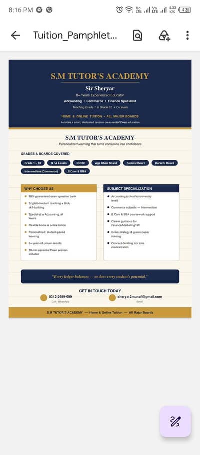 Home / Online Tuition Grade 1-10 Inter / B. com