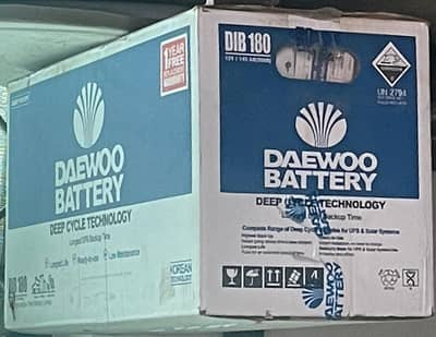 Daewoo Battery 180DIB