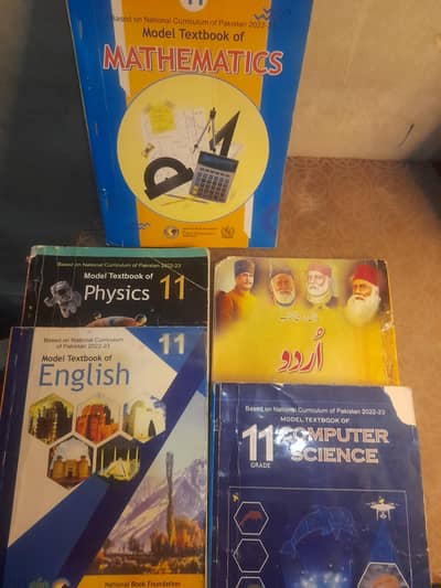 11 class book set federal board