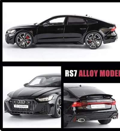 Audi rs7 sports back with its key without dilvery charges