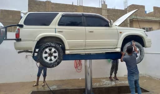 Car wash 6.5 ton jack foaming tank compressor plunger pump