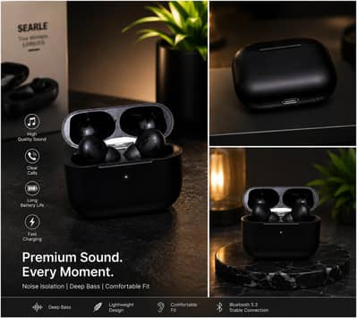 Premium TWS Wireless Bluetooth Earbuds | Type-C Charging