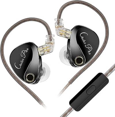 KZ IEM Earphones with Mic – Castor Pro & ZSN Pro 2 | HiFi Dual Driver