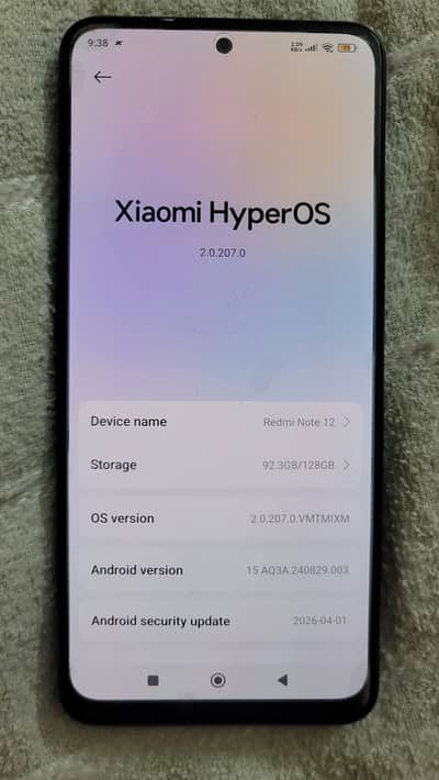 Xiaomi Redmi Note 12