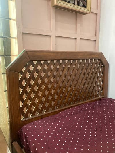 Single Beds Wooden (2 pieces)